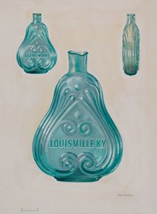 Flask, c. 1936. Creator: Charles Caseau