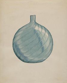 Flask, c. 1936. Creator: Dorothy Posten