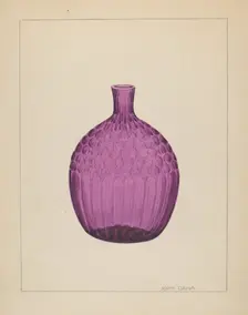 Flask, c. 1936. Creator: John Dana