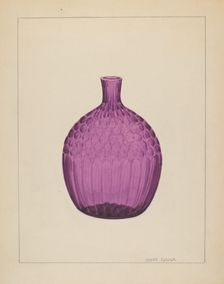 Flask, c. 1936. Creator: John Dana