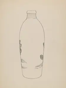 Flask, c. 1939. Creator: John Tarantino