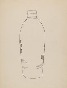 Flask, c. 1939. Creator: John Tarantino