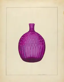 Flask, c. 1940. Creator: John Dana