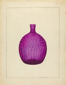 Flask, c. 1940. Creator: John Dana