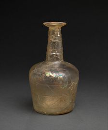 Flask, Iran, 9th century. Creator: Unknown