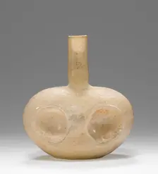Flask with Indentations, 3rd century A.D. Creator: Unknown