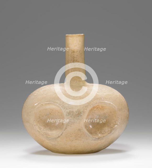 Flask with Indentations, 3rd century A.D. Creator: Unknown.