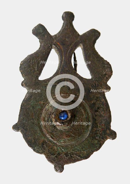 Flat Brooch, Late Roman, 3rd century. Creator: Unknown.