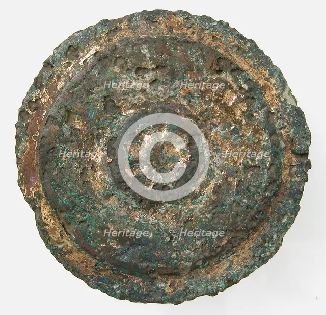 Flat Circular Ornament, Frankish (?), 6th-7th century (?). Creator: Unknown.