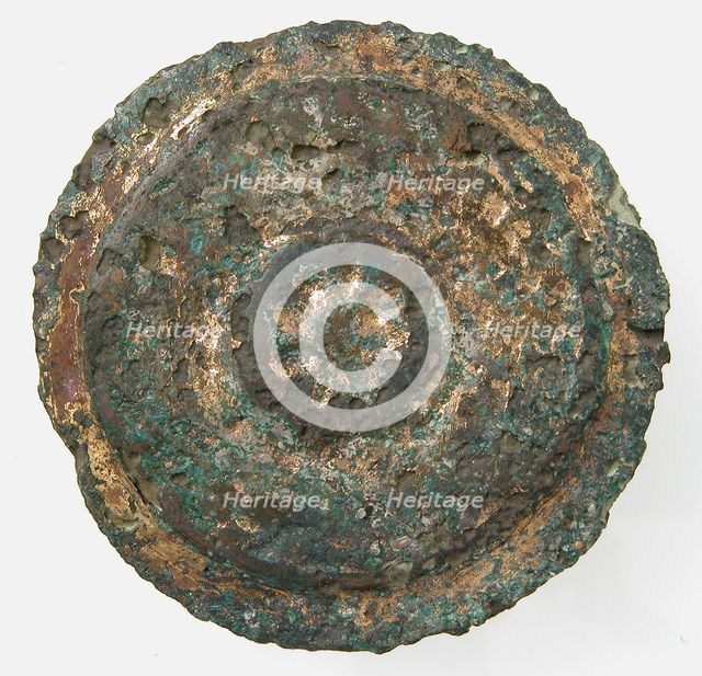 Flat Circular Ornament, Frankish (?), 6th-7th century (?). Creator: Unknown.