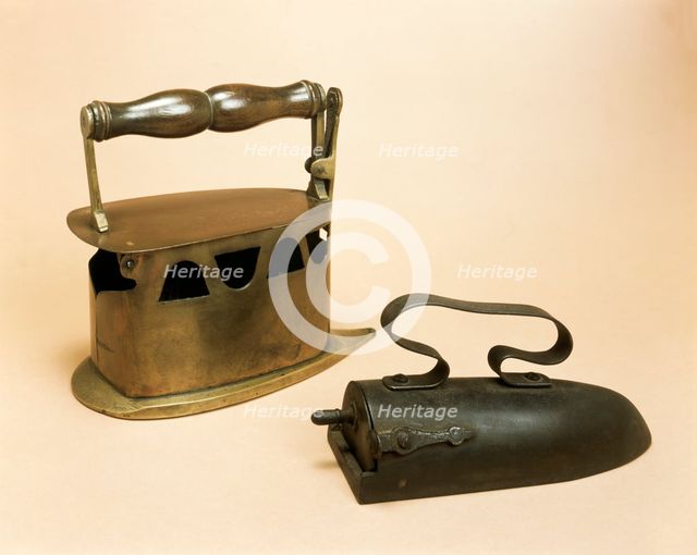 Flat irons, 18th century. Creator: Unknown.