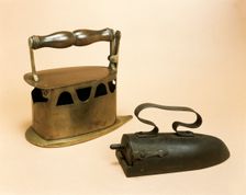 Flat irons, 18th century. Creator: Unknown