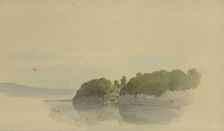 Flat landscape, c1850-1890. Creator: Carl Theodor Reiffenstein