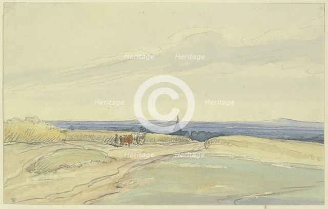 Flat landscape, c1850-1905. Creator: Anton Burger.