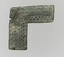 Flat Ornament, Frankish, 7th century (?). Creator: Unknown