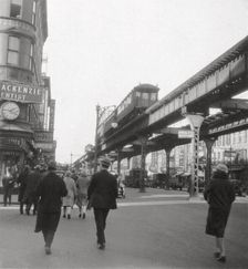 Flatbush Avenue, New York City, USA, 20th century. Artist: J Dearden Holmes