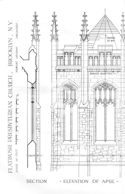 Flatbush Presbyterian Church, Brooklyn, New York, 1925. Artist: Unknown.