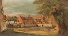 Flatford Mill, between 1810 and 1811. Creator: John Constable