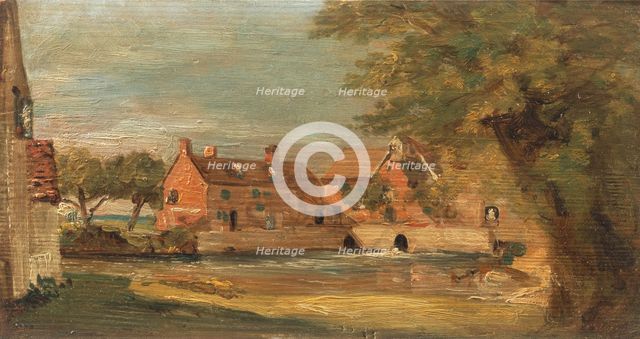 Flatford Mill, between 1810 and 1811. Creator: John Constable.
