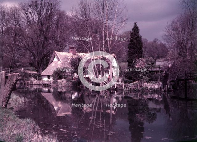Flatford Mill, Suffolk, c1955. Creator: Arthur Charles Kirby Ware.
