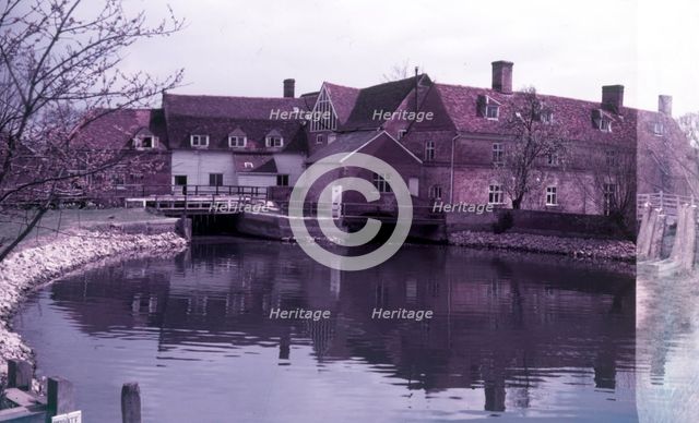 Flatford Mill, Suffolk, c1955. Creator: Arthur Charles Kirby Ware.