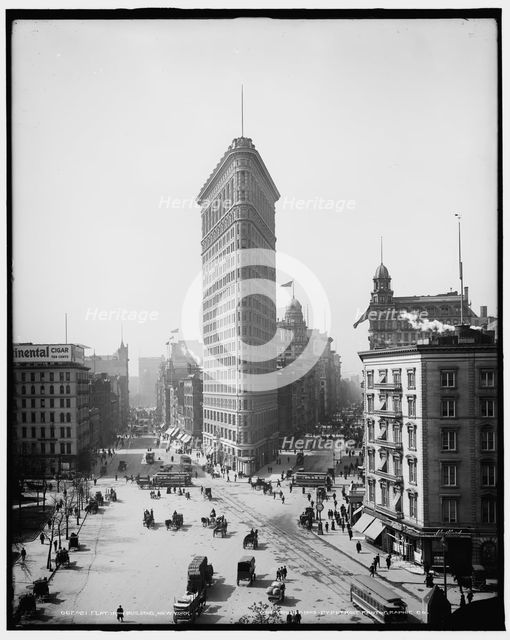 Flatiron Building, New York, N.Y., between 1900 and 1905. Creator: Unknown.