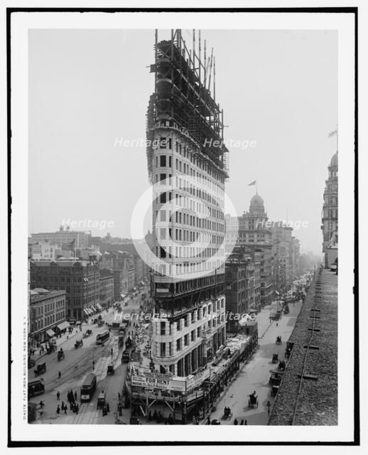 Flatiron Building, New York, N.Y., c1902. Creator: Unknown.