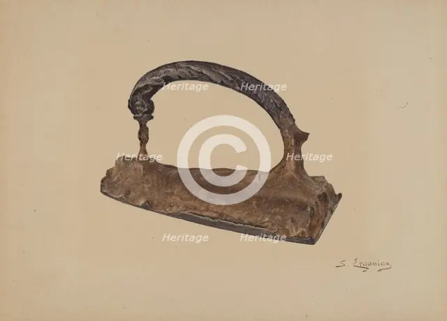 Flatiron, c. 1941. Creator: Sarkis Erganian.