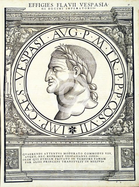Flavius Vespasianus (17 - 79 AD), 1559.