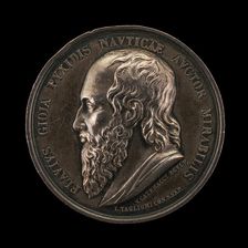 Flavius Gioia [obverse], second quarter 19th century. Creators: Vincenzo Catenacci, L. Taglioni