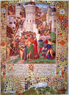 Flavius Josephus brought before Titus, at the Siege of Jerusalem, 70