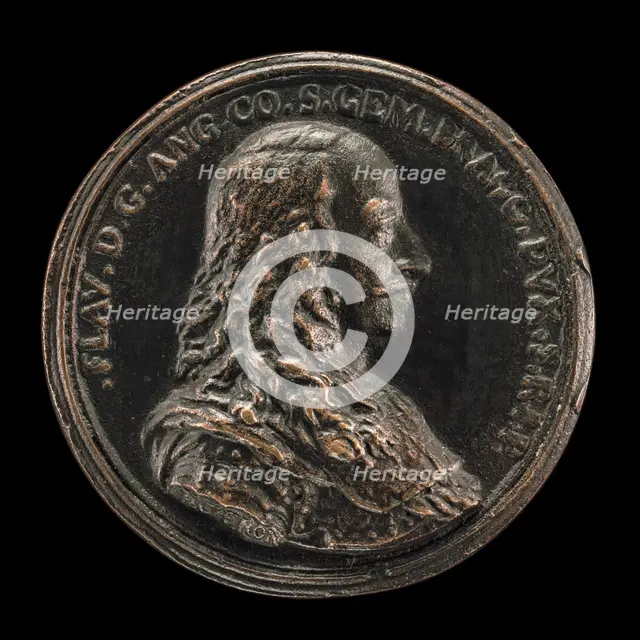 Flavio Orsini, died 1698, Duke of Bracciano [obverse], c. 1655/1675. Creator: Charles-Jean-François Chéron.
