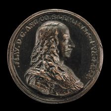 Flavio Orsini, died 1698, Duke of Bracciano [obverse], c. 1655/1675. Creator: Charles-Jean-François Chéron