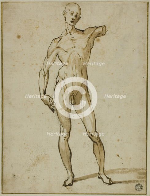 Flayed Man, 1600/25. Creator: Unknown.