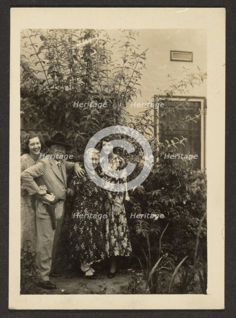 Fleckenstein Family Portrait, 1907-1943. Creator: Louis Fleckenstein.