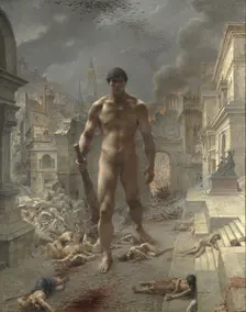 Fléau! (Scourge!). Artist: Danger, Henri-Camille (1857-1937)