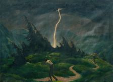 Fleeing before the Storm, 1870-1890. Creator: Unknown
