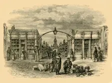 Fleet Market (c1872). Creator: Unknown
