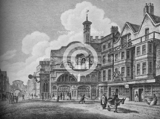 'Fleet Street in the Eighteenth Century', 1907. Artist: Unknown.
