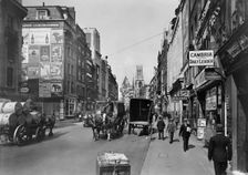 Fleet Street, looking west, City of London. Creator: Unknown