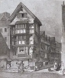 Fleet Street, London, 1812. Artist: John Thomas Smith