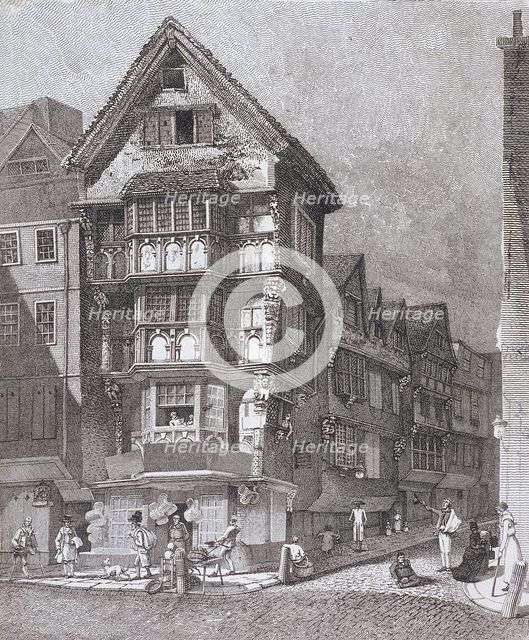Fleet Street, London, 1812. Artist: John Thomas Smith