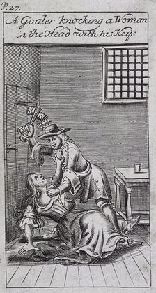 Fleet Prison, London, 1691. Artist: Anon