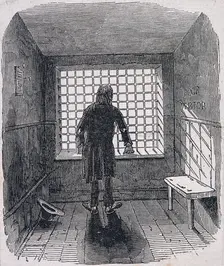 Fleet Prison, London, c1820. Artist: Anon