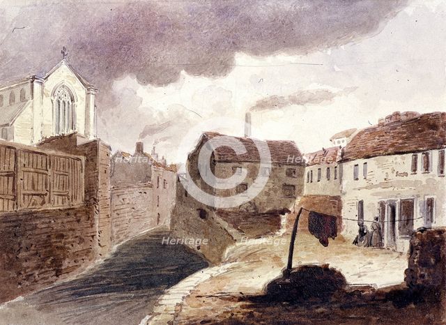 Fleet River, London, c1850. Artist: Anon