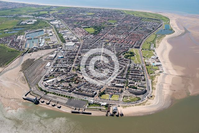 Fleetwood, a planned Victorian new town, Lancashire, 2021. Creator: Damian Grady.