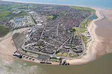 Fleetwood, a planned Victorian new town, Lancashire, 2021. Creator: Damian Grady