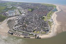 Fleetwood, a planned Victorian new town, Lancashire, 2021. Creator: Damian Grady