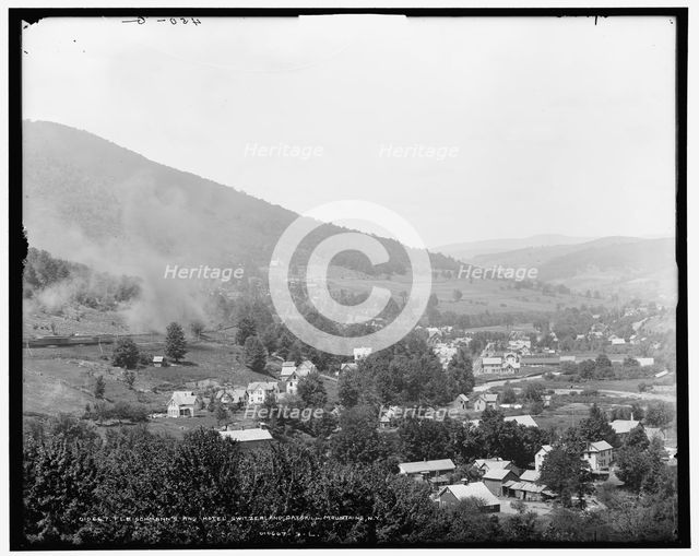 Fleischmann's and Hotel Switzerland, Catskill Mountains, N.Y., c1902. Creator: Unknown.