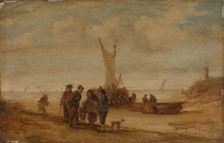 Flemish Coast, probably last half of 17th century. Creator: David Teniers II